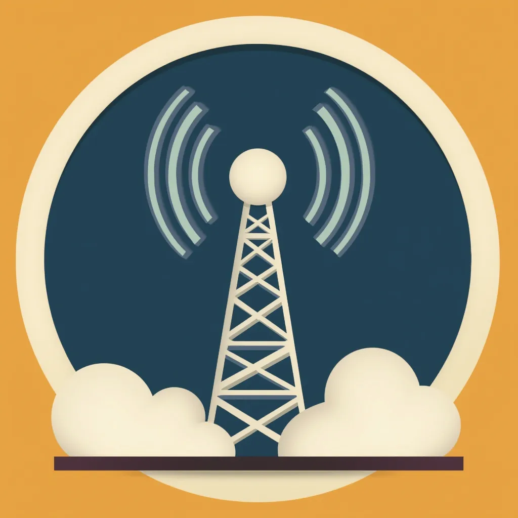Ícone de telecomunicações